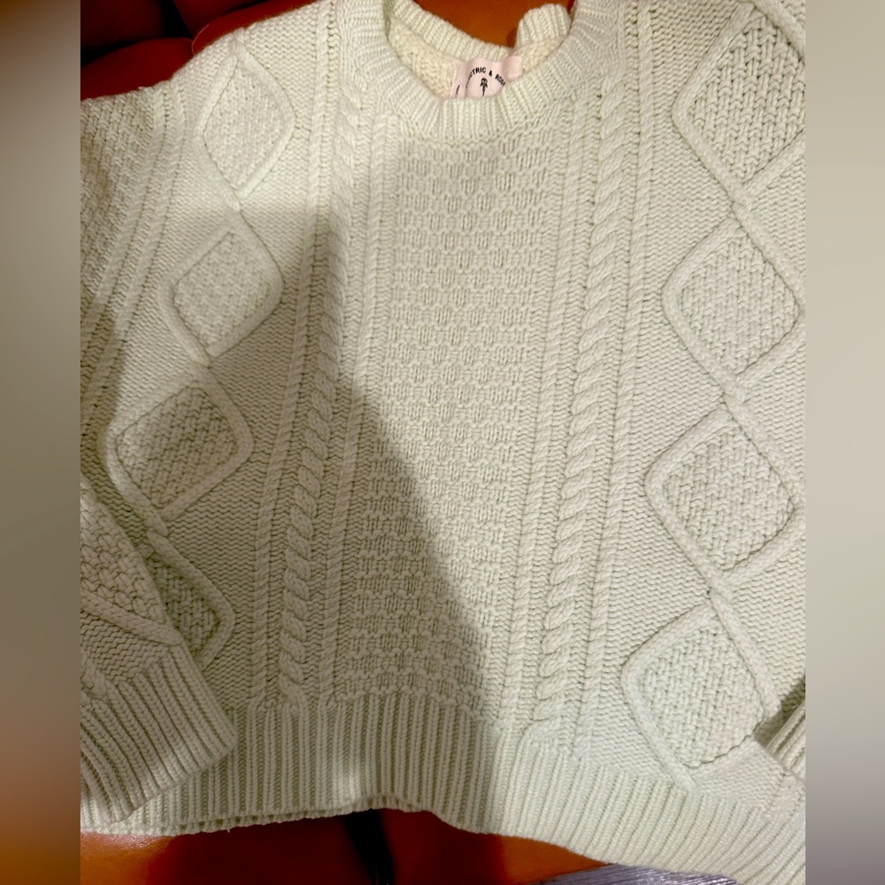 ELECTRIC & ROSE LIME ALICE SWEATER 💛